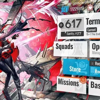 Arknights High-End Lv 105|223 OP+61 Skin|97 Originium|9 Limited|Wis'A image 1