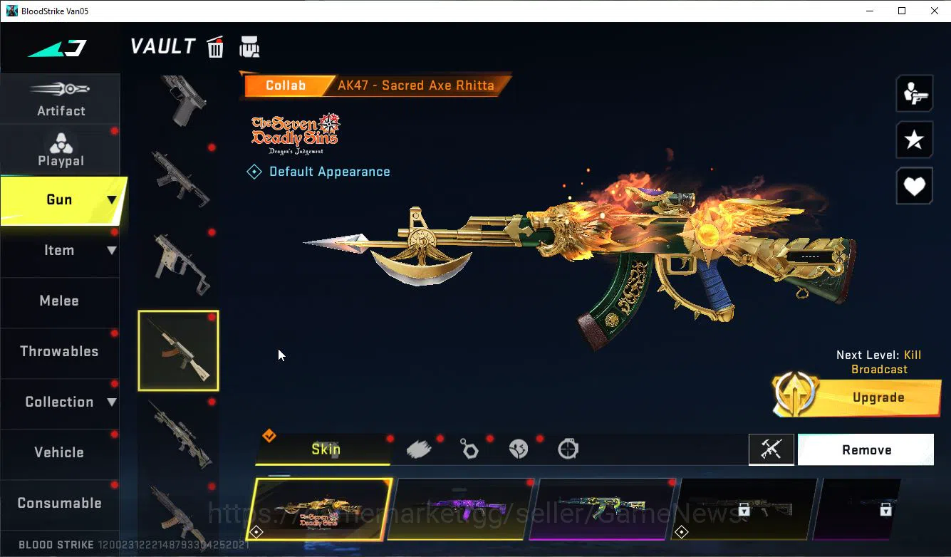 Blood Strike Accounts ASIA|2 MELE Katar,Zenpakuto+Colab BLEACH Lv3 UZI-Z image 12