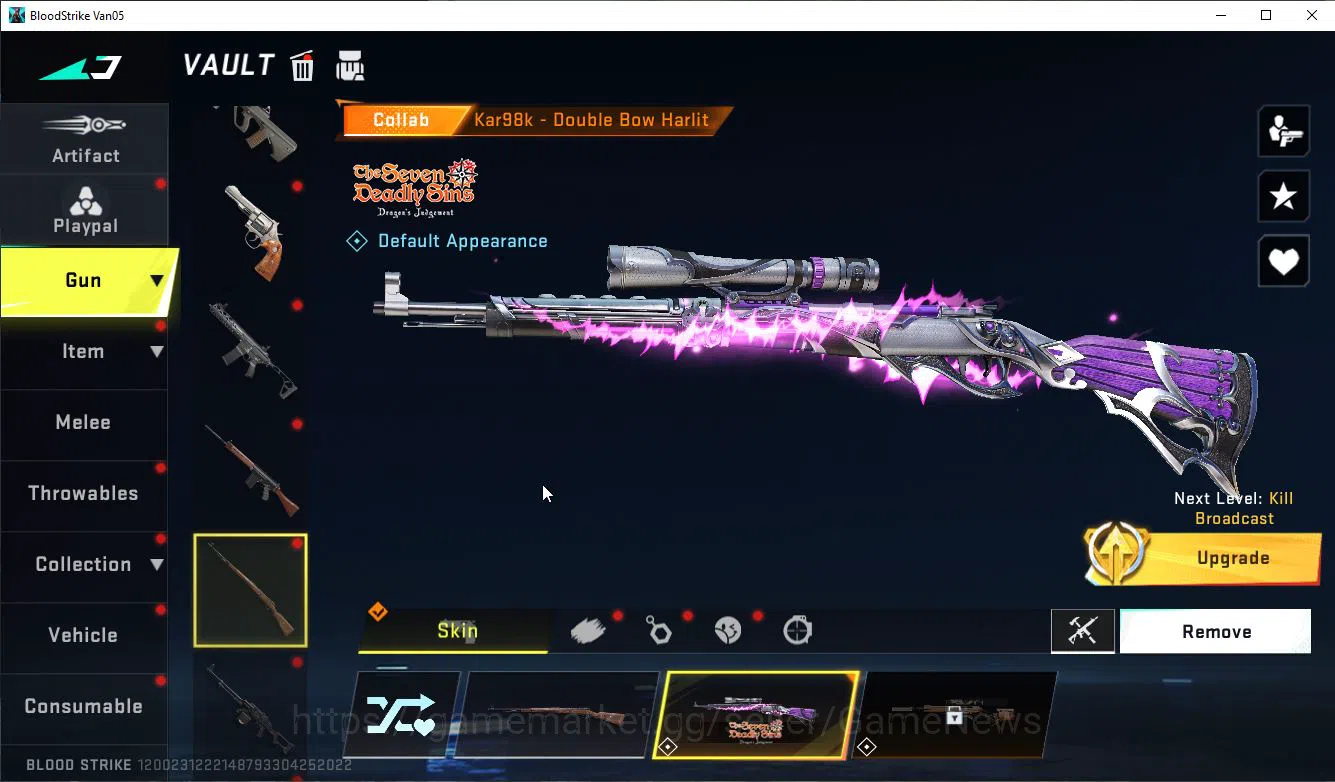 Blood Strike Accounts ASIA|2 MELE Katar,Zenpakuto+Colab BLEACH Lv3 UZI-Z image 13