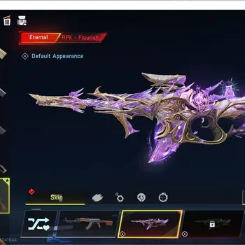 Blood Strike Accounts Starter ASIA Starter|1 ETERNAL: RPK-Flourish Lv2|1 LEGENDARY Gun|Rename Card|Check
