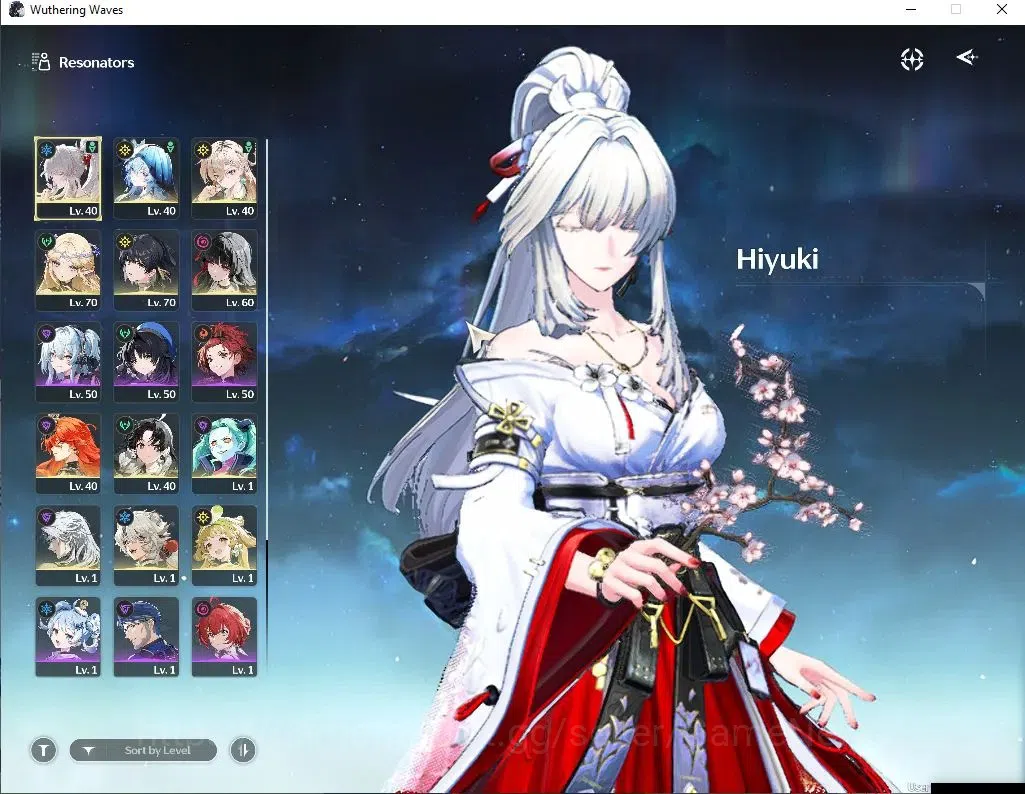 Wuthering Waves Accounts SEA |UL 47|5 Limited| Hiyuki, Shorekeeper, Lynae,  image 2