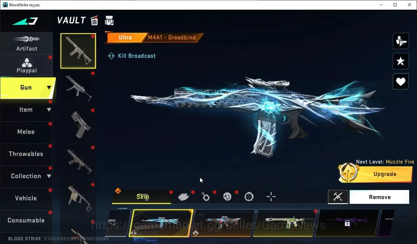 Blood Strike Accounts ASIA|ETERNAL DeAgle-Scorpion+COLLAB TOKRAV MCX,FN2 image 10
