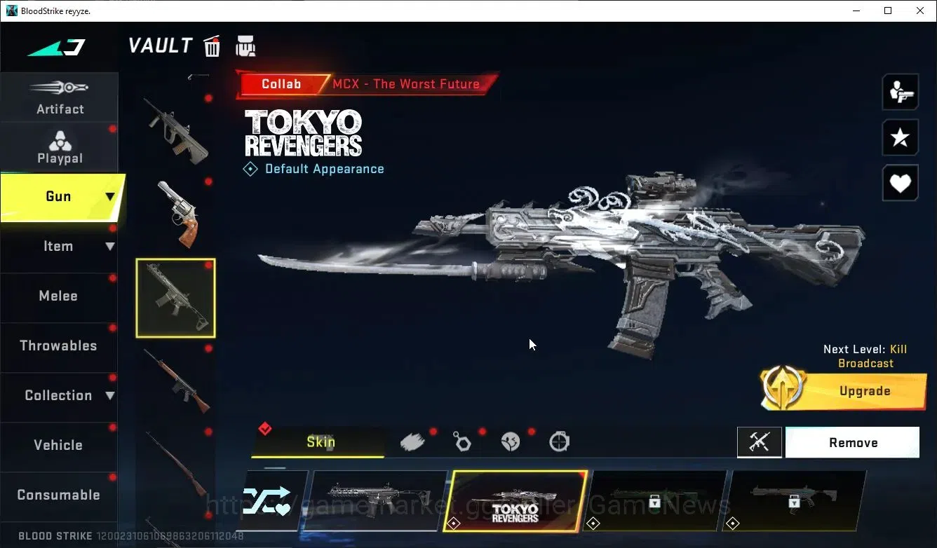 Blood Strike Accounts ASIA|ETERNAL DeAgle-Scorpion+COLLAB TOKRAV MCX,FN2 image 8