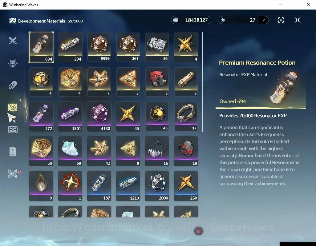 Wuthering Waves Accounts Others NA |UL 49|Skin FRover|4 Limited|Yangyang:Xuanling,Lynae,L Hersen)+Sign,Rebecca Etc|DB Lvl 10