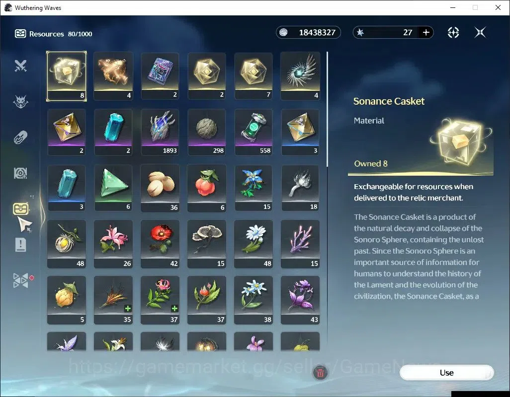 Wuthering Waves Accounts Others NA |UL 49|Skin FRover|4 Limited|Yangyang:Xuanling,Lynae,L Hersen)+Sign,Rebecca Etc|DB Lvl 11