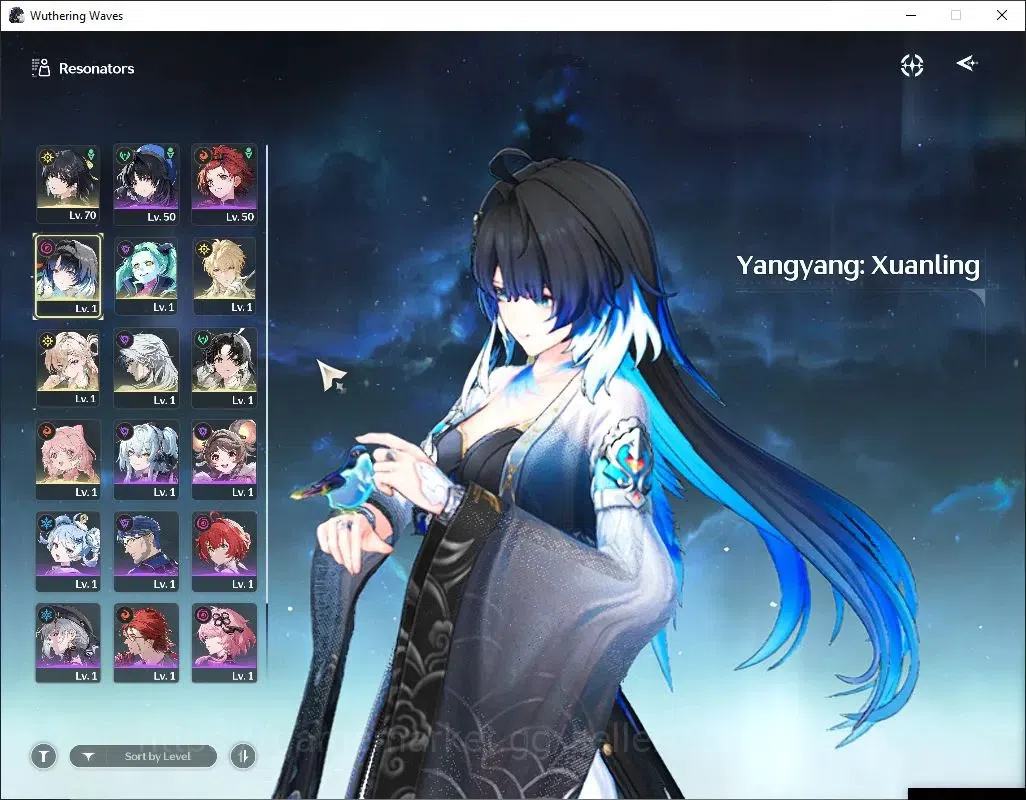 Wuthering Waves Accounts Others NA |UL 49|Skin FRover|4 Limited|Yangyang:Xuanling,Lynae,L Hersen)+Sign,Rebecca Etc|DB Lvl 3