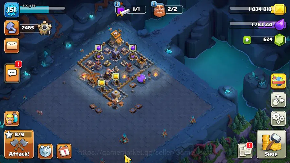 Clash of Clans Accounts TH 16-BH 8|LV 151|TROPHY 3974|HH 7|BK 54,AQ 51,GW  image 2