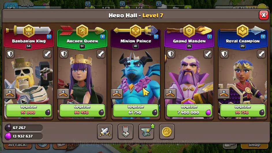 Clash of Clans Accounts TH 16-BH 8|LV 151|TROPHY 3974|HH 7|BK 54,AQ 51,GW  image 6