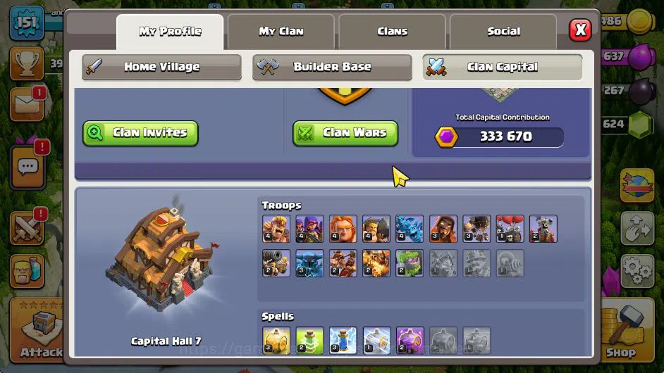 Clash of Clans Accounts TH 16-BH 8|LV 151|TROPHY 3974|HH 7|BK 54,AQ 51,GW  image 7