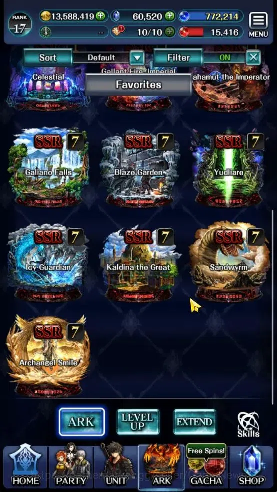 Last Cloudia Accounts GLOBAL|Rank 17|60k Crystal|Top Tier Unit (SM Sera, image 4