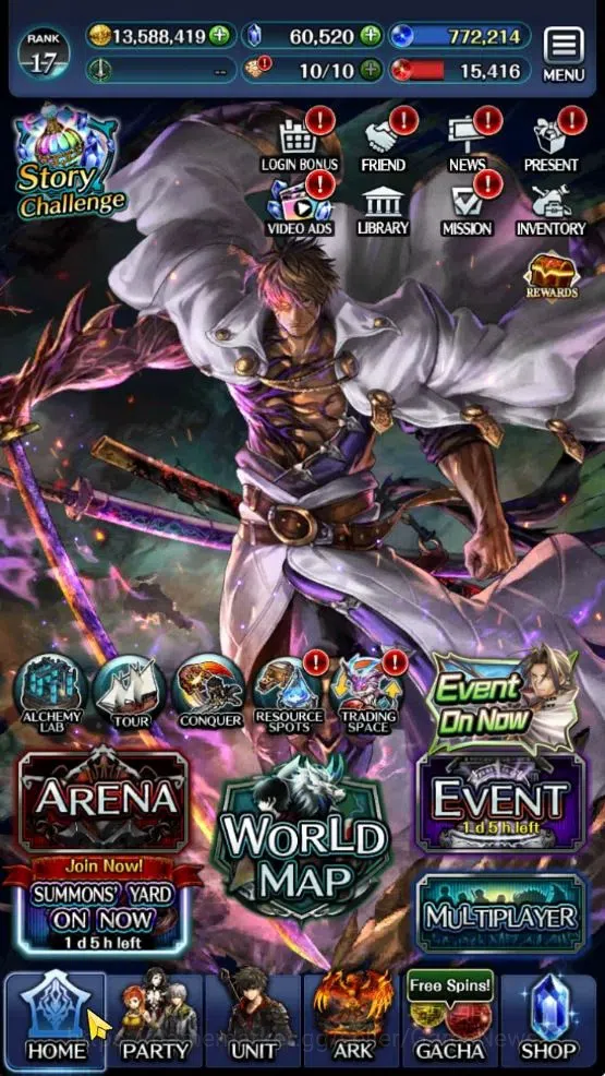 Last Cloudia Accounts GLOBAL|Rank 17|60k Crystal|Top Tier Unit (SM Sera, image 6