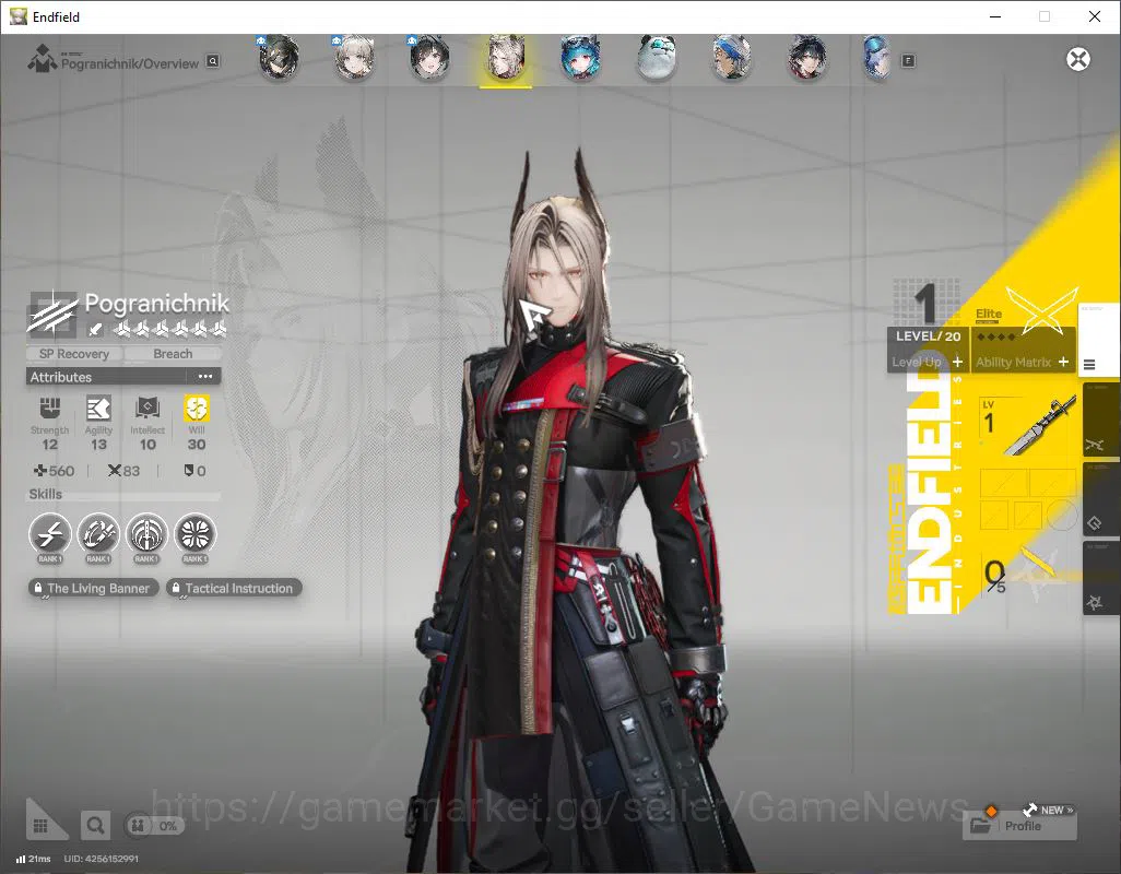 Arknights: Endfield Accounts Asia Lv 2 |Fresh Starter Meta SSR (Last Rite,Pogra image 3