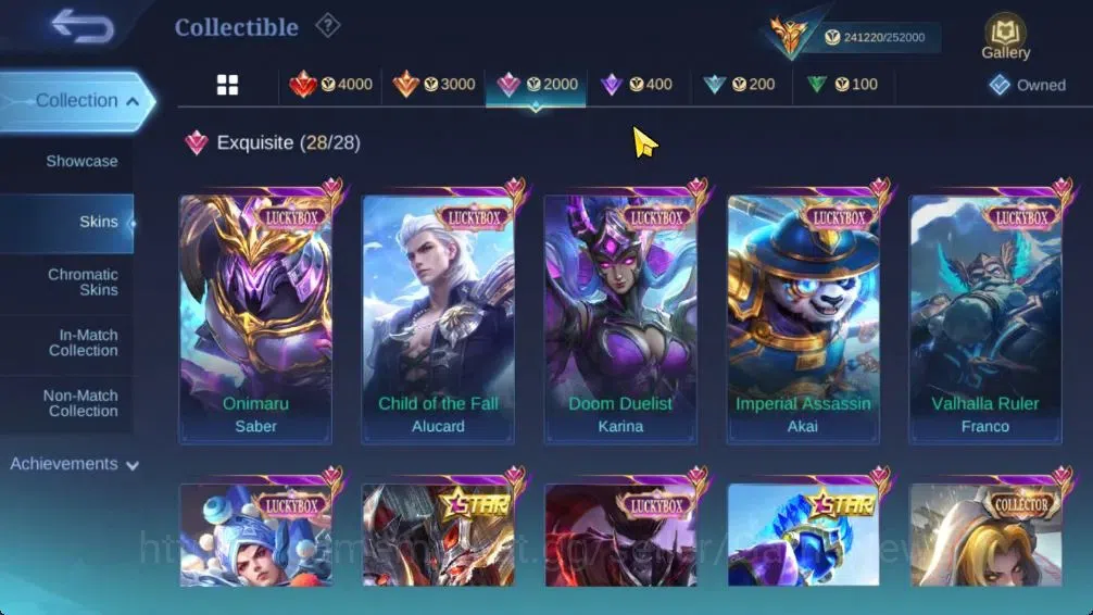 Mobile Legends: Bang Bang Accounts Hero 131|Skin 571|Legend(Valir,Lunox),Naruto Lukas image 11