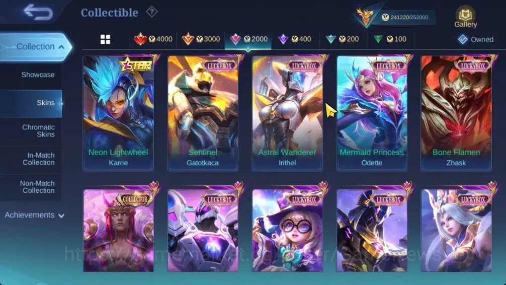 Mobile Legends: Bang Bang Accounts Hero 131|Skin 571|Legend(Valir,Lunox),Naruto Lukas image 13