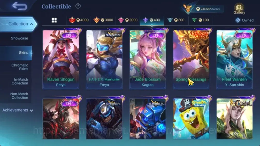 Mobile Legends: Bang Bang Accounts Hero 131|Skin 571|Legend(Valir,Lunox),Naruto Lukas image 18