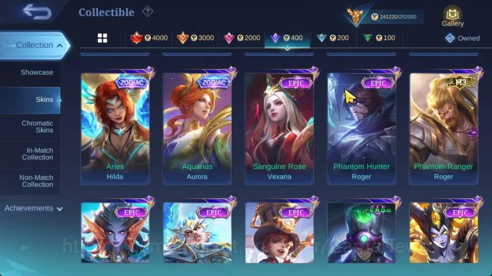 Mobile Legends: Bang Bang Accounts Hero 131|Skin 571|Legend(Valir,Lunox),Naruto Lukas image 19