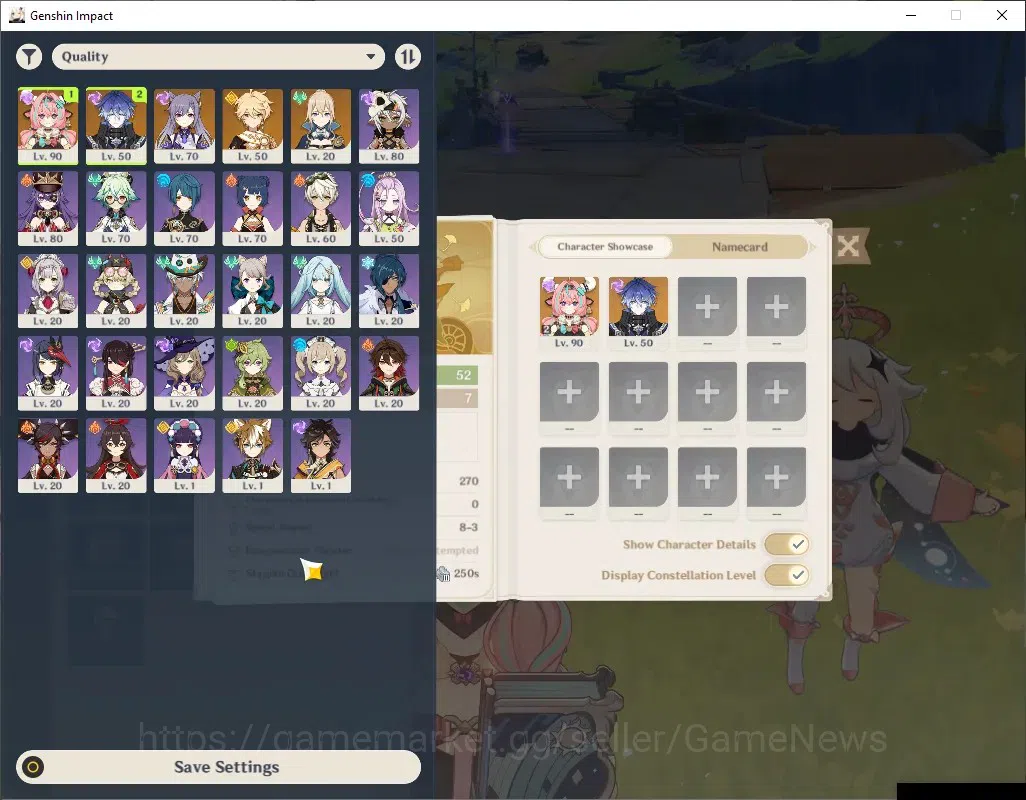 Genshin Impact Accounts Asia|AR 52|2 Limited + 2 (*5 Weapon) |Flins + Sign image 2
