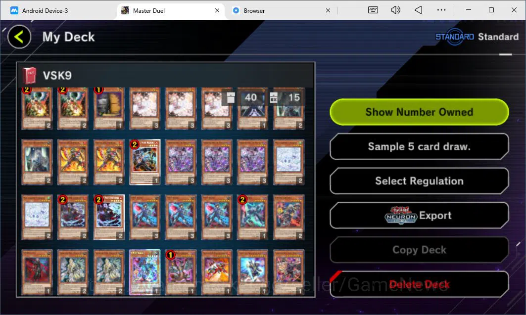 Yu-Gi-Oh! Master Duel Accounts Lv 18 | 20 Deck |VSK9,Dracotail,LunaLight,Yummy,Ma image 4