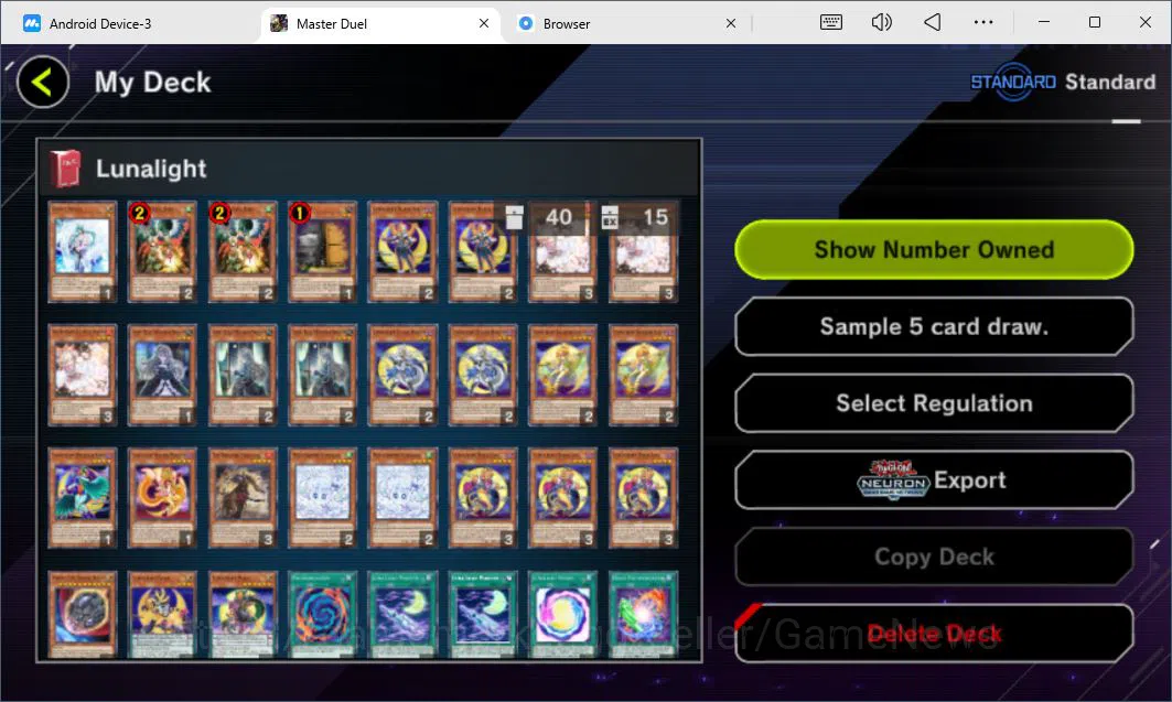 Yu-Gi-Oh! Master Duel Accounts Lv 18 | 20 Deck |VSK9,Dracotail,LunaLight,Yummy,Ma image 8