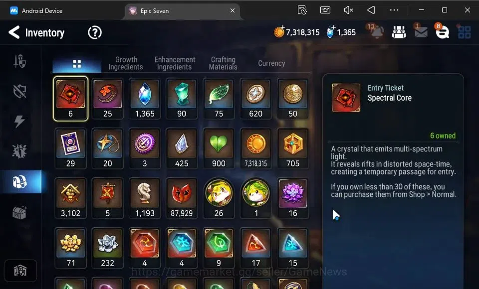 Epic Seven Accounts GLOBAL Verif|New Era|3 ML(A Yufine,TM Luluca,R Roa image 12