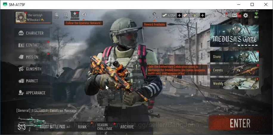 Arena Breakout Accounts High Value Mobile |Lv.30|CV 3.8M|SV 7.3M|Exclusive Decree VSS,Decree LR-AR1|Vector 9,Lake SVDS,Brave 1