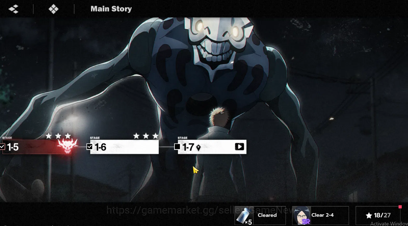 BLEACH: Soul Resonance Accounts Sv SEA Nuverse|Lv3 Fresh Starter|1 SRR Sajin Komam image 2