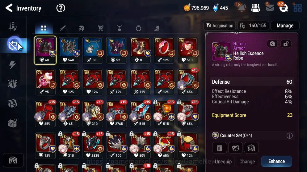 Epic Seven Accounts ASIA UNVERIF|New Era|6 ML(BArunka, LW Peira, DK Sh image 10