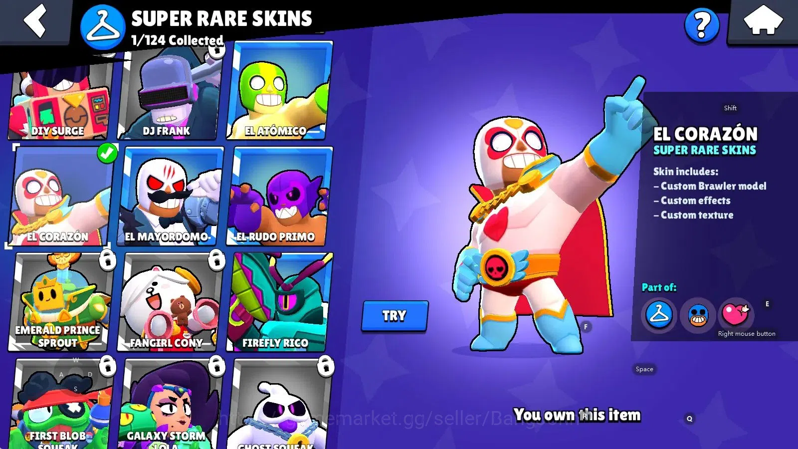 Brawl Stars Accounts Android | 2011 Thropy|18 Brawler|1 Max Lv(Shelly)| image 8