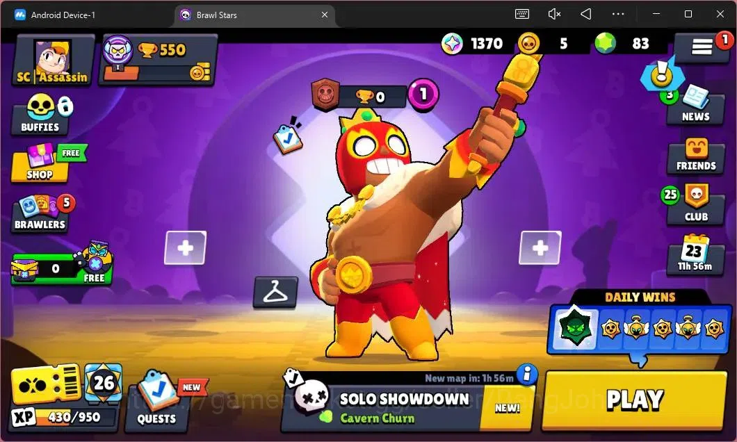 Brawl Stars Accounts Global | 550 Thropy|12 Brawler|1 Max Hypercharge(S image 1