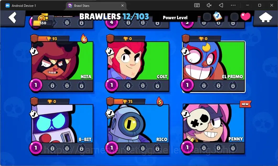 Brawl Stars Accounts Global | 550 Thropy|12 Brawler|1 Max Hypercharge(S image 6