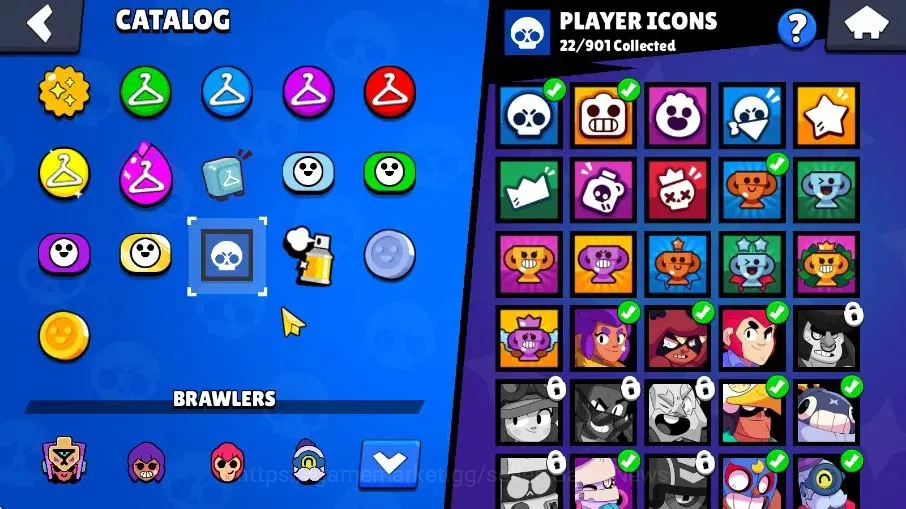 Brawl Stars Accounts 749 Trophy|14 Brawlers 2 Max Brawlers [Edgar,Najia image 11