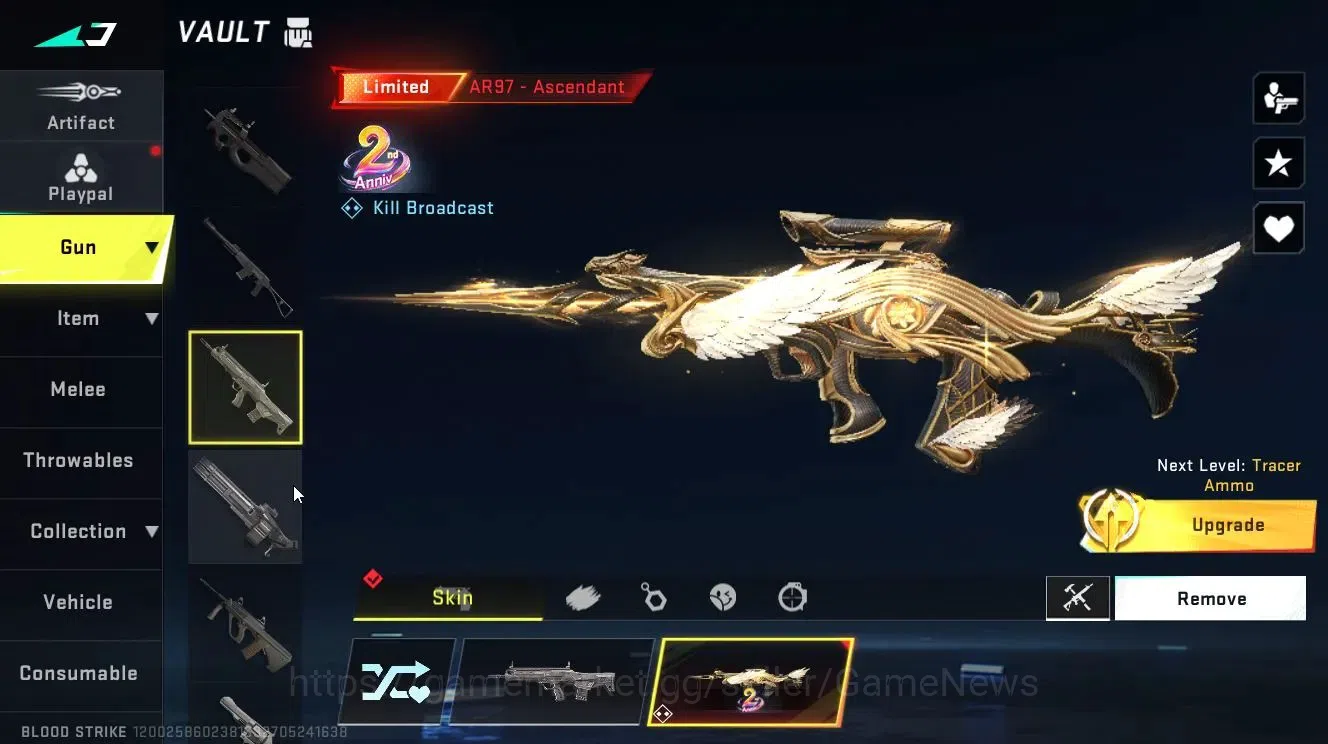Blood Strike Accounts ASIA|ETERNAL DEagle-Scorpius|Collab TR[JACK-Takemi image 11
