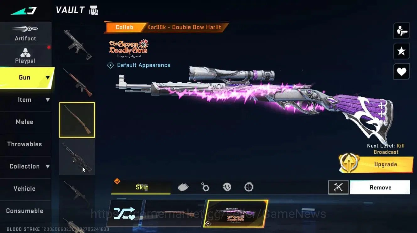 Blood Strike Accounts ASIA|ETERNAL DEagle-Scorpius|Collab TR[JACK-Takemi image 14