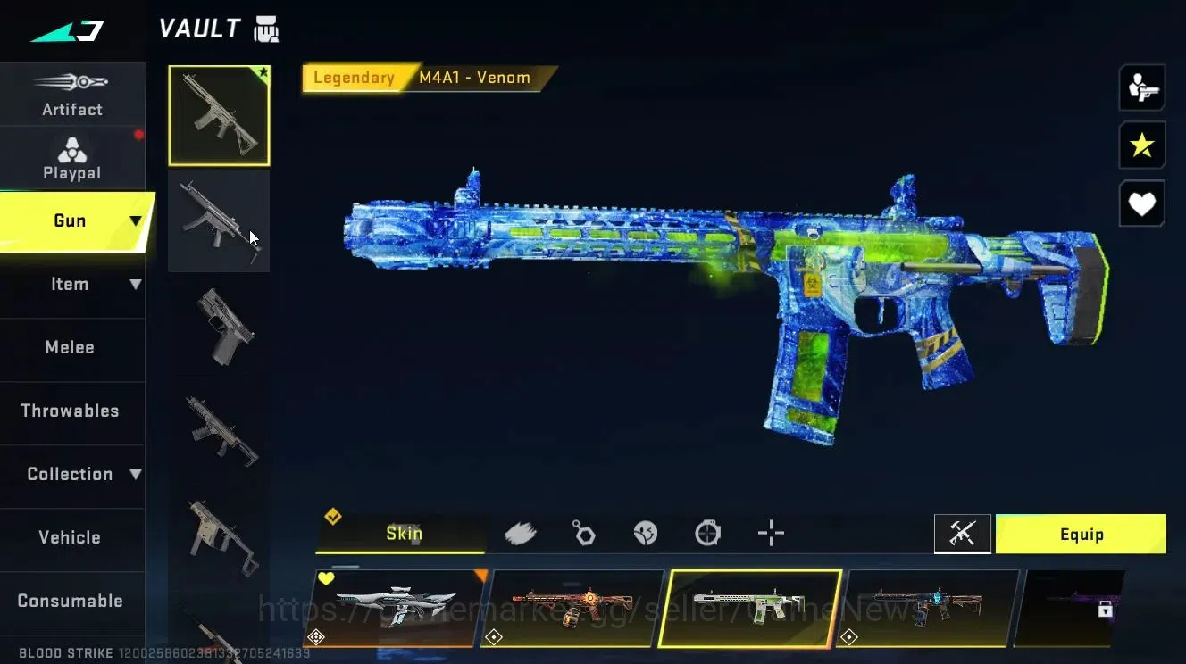 Blood Strike Accounts ASIA|ETERNAL DEagle-Scorpius|Collab TR[JACK-Takemi image 17