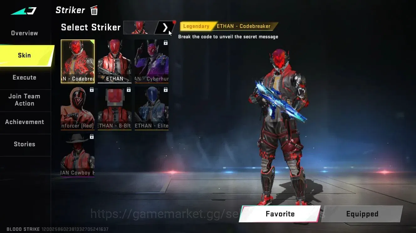 Blood Strike Accounts ASIA|ETERNAL DEagle-Scorpius|Collab TR[JACK-Takemi image 4
