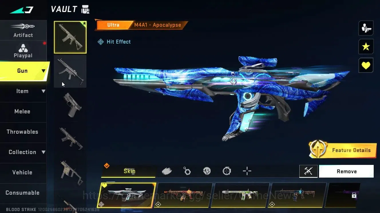Blood Strike Accounts ASIA|ETERNAL DEagle-Scorpius|Collab TR[JACK-Takemi image 8