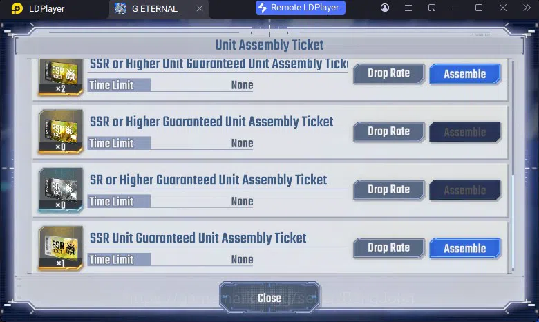 SD Gundam G Generation ETERNAL Accounts Global Rank 1 | FreshStory | 106+K Diamond, Selector Banner On, 8Gundam SSR+ 1Supp 3