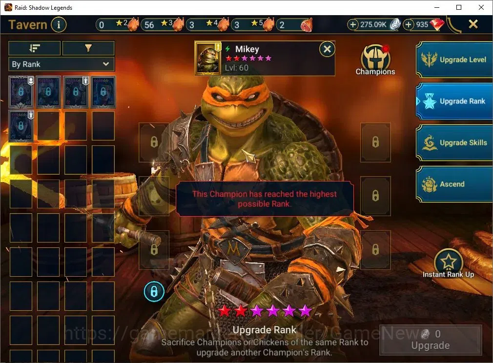 Raid: Shadow Legends Accounts Lv52 845K Power|1 Mythic[SS Galthir]+19 Legend(McA image 19