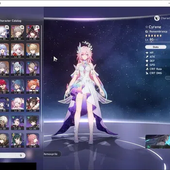 Honkai Star Rail Accounts Others ASIA |TL 62|5 Limited| Cyrene,Sparxie,Yao Guang,Sparkle,Robin +4 STD Char| +Archer or