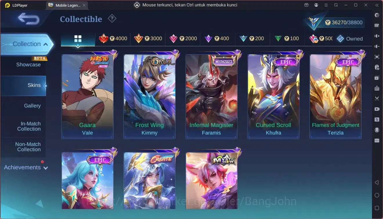 Mobile Legends: Bang Bang Accounts Global|Hero 112|Skin 175|Expert|Meowkin Julian|Spo image 12