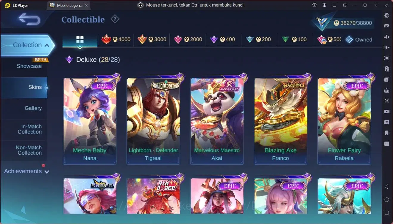 Mobile Legends: Bang Bang Accounts Global|Hero 112|Skin 175|Expert|Meowkin Julian|Spo image 16