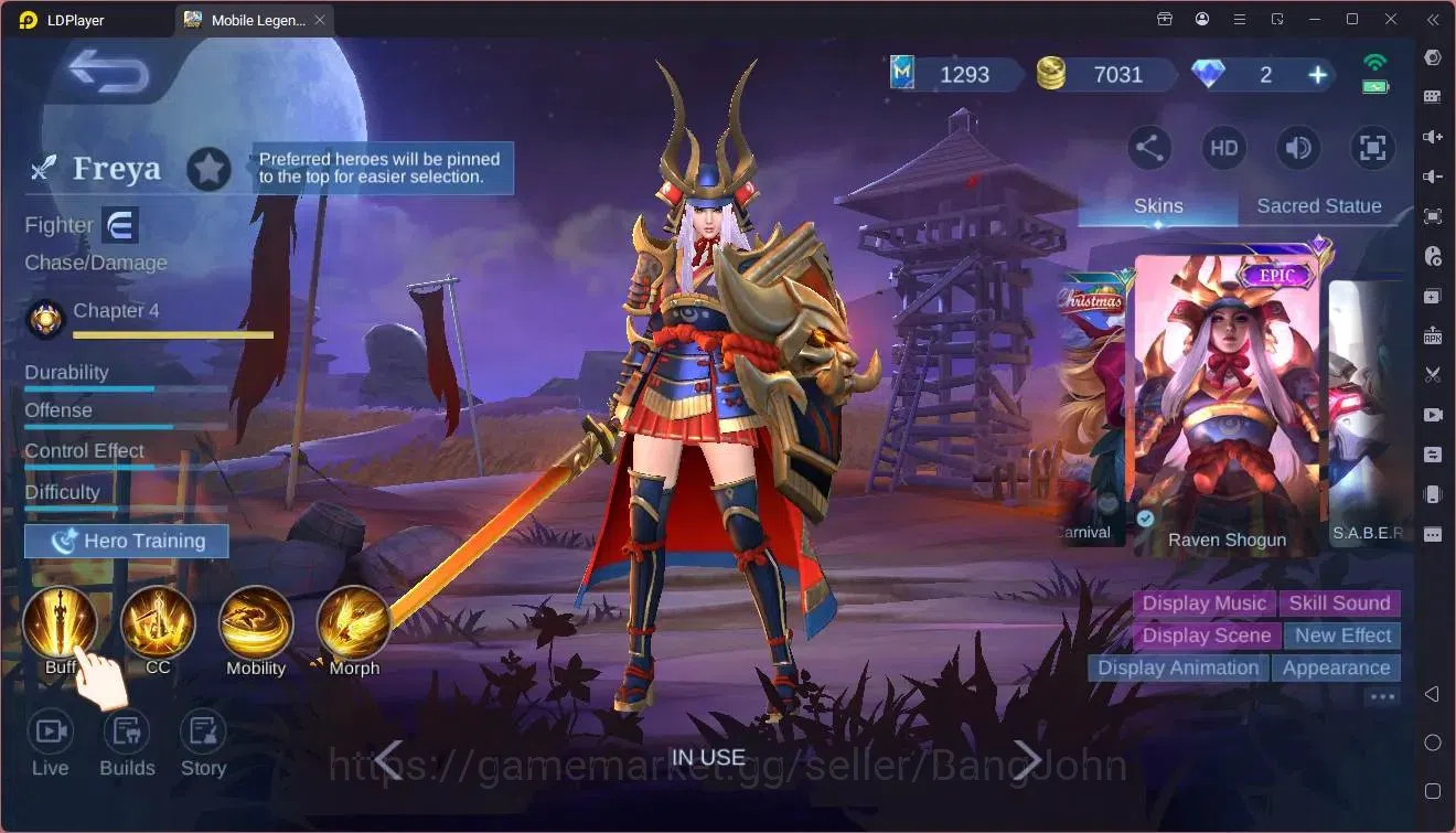 Mobile Legends: Bang Bang Accounts Global|Hero 112|Skin 175|Expert|Meowkin Julian|Spo image 2