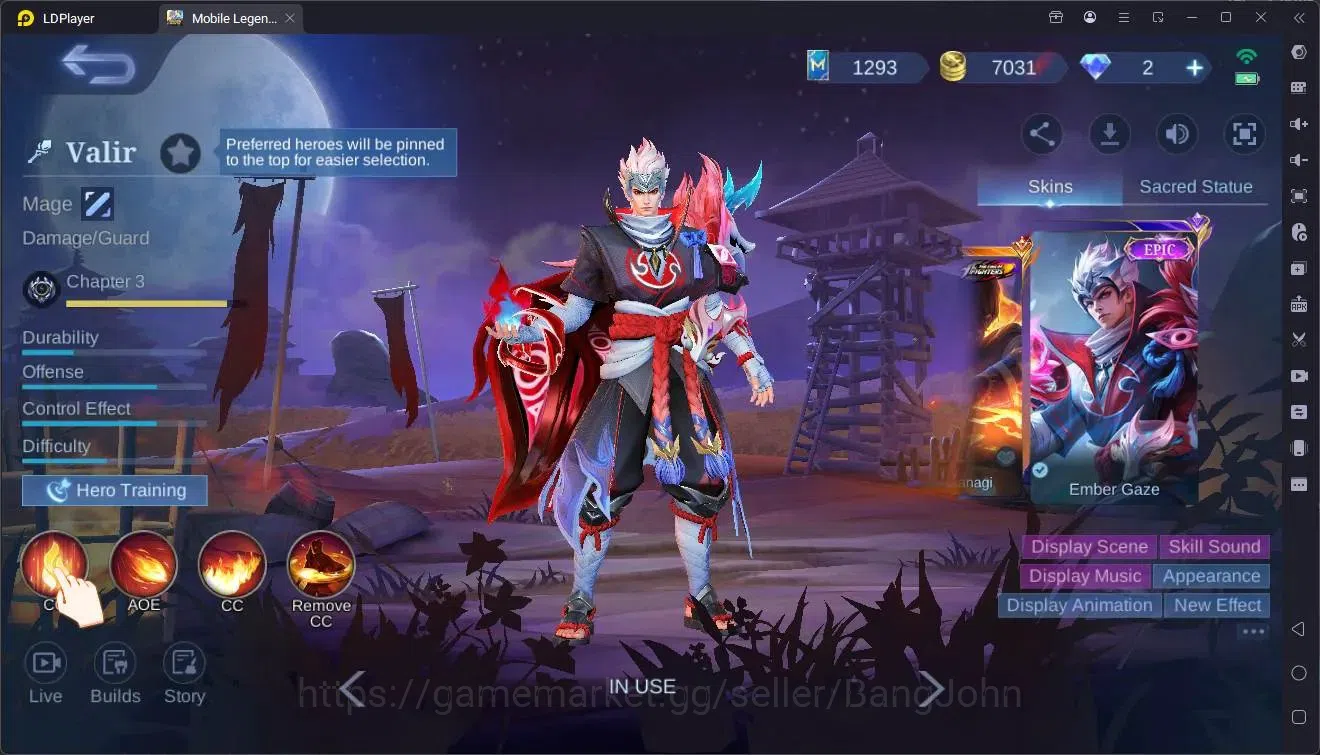Mobile Legends: Bang Bang Accounts Global|Hero 112|Skin 175|Expert|Meowkin Julian|Spo image 3