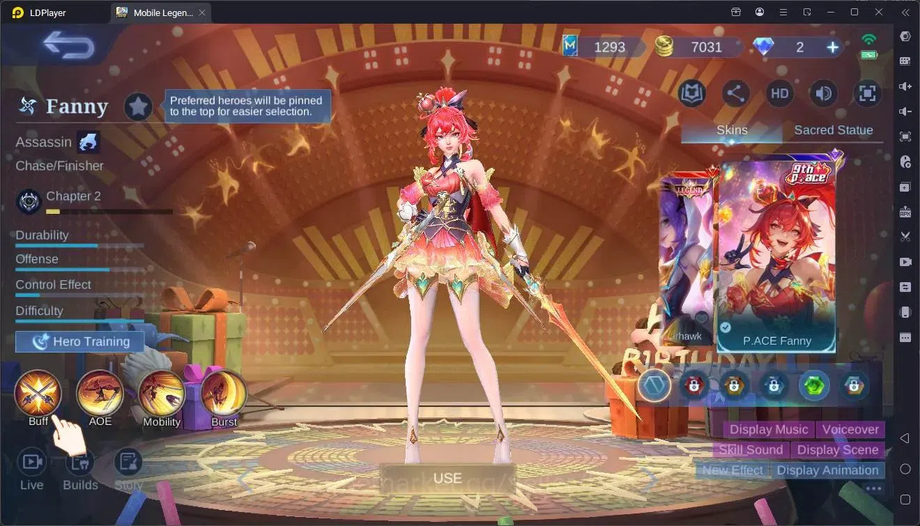 Mobile Legends: Bang Bang Accounts Global|Hero 112|Skin 175|Expert|Meowkin Julian|Spo image 7