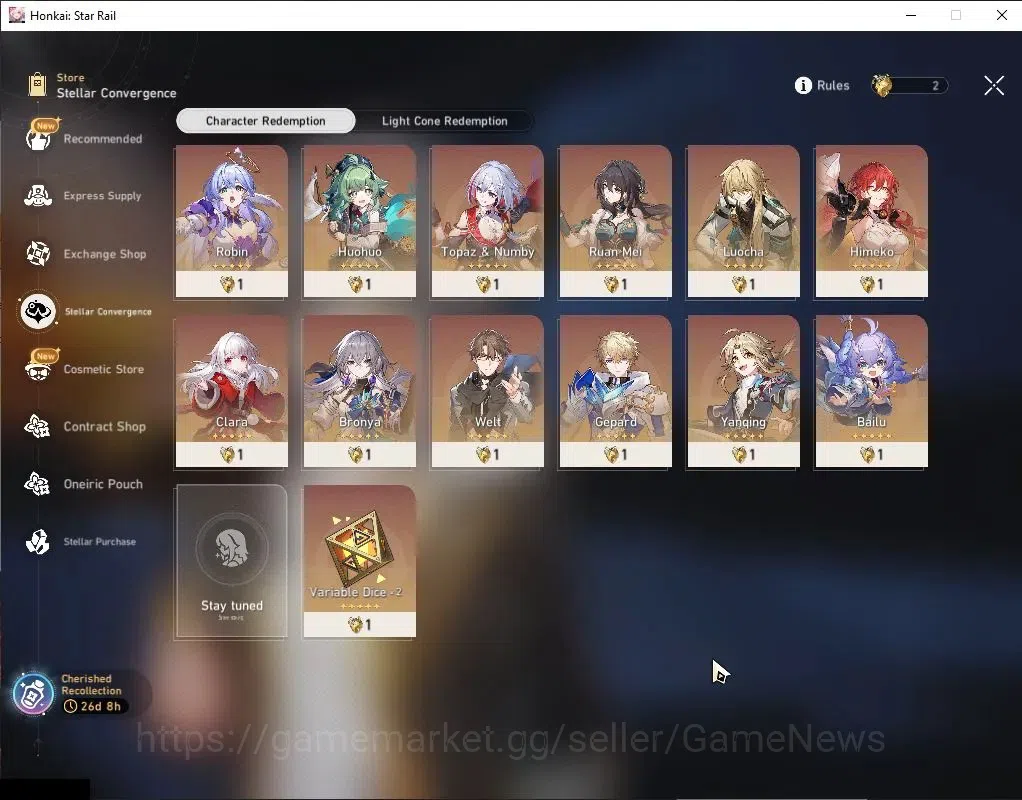 Honkai Star Rail Accounts Asia|TL 4|2 Golden Companion Spirit|3 Limited|Silv image 11
