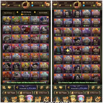 The Seven Deadly Sins: Grand Cross Accounts Midgame #7ds434: INSTANT DELIVERY!! [GLOBAL] Buff CC 4,5M | Nightmare Salos 3/6
