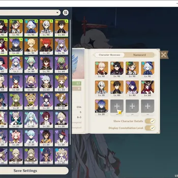 Genshin Impact Accounts Mid Game Asia|AR 57|9 Limited + 4(*5