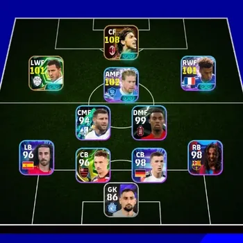 eFootball Accounts Legends & Iconic Players Android|PW 2955|Zlatan Ibrahimovic Big T,Kevin De Bruyne Show T,Desire Odue Show