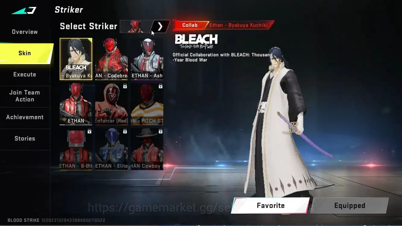 Blood Strike Accounts ASIA|ETERNAL AK47|Collab BLEACH[Byakuya]+AOT[KAG6, image 5