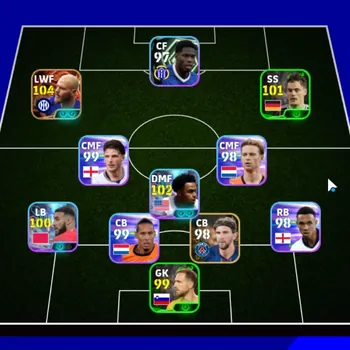 eFootball Accounts Others Android|Power 3085|Big Time Federico Dimarco|Show Time Mckennie,Noussair Mazraoui,Etc|PES2027|Take